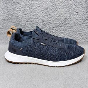 True Linkswear All Day Knit 3 Mens Size 12 Spikeless Golf Shoes Sneaker Deep Sea